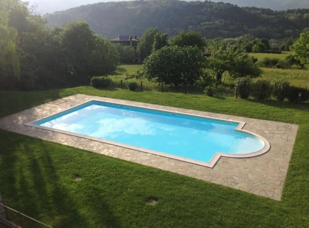 Casa Maria Teresa, Piscina E Campo Da Tennis Colico Itálie