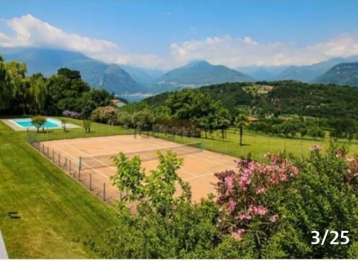 Appartamento Casa Maria Teresa, Piscina E Campo Da Tennis Colico Italia
